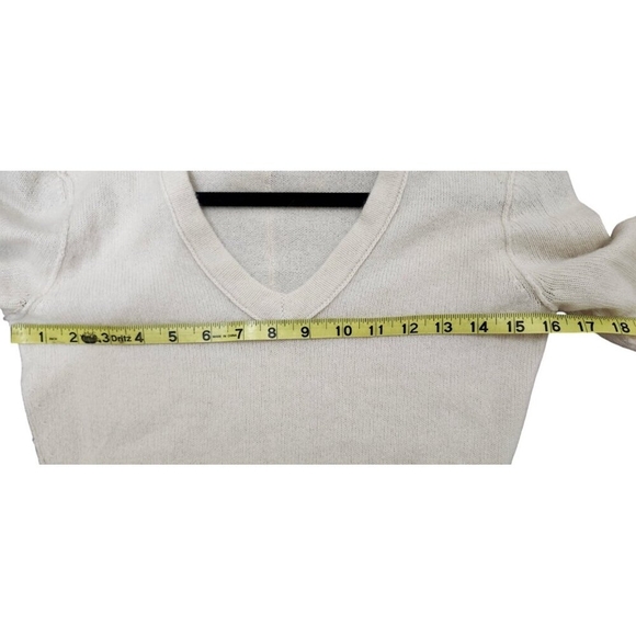 Inhabit Cashmere Plunge Neckline Sweater Size: S - Picture 10 of 13